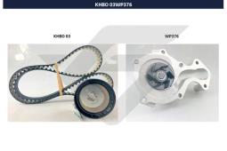 Pompa wodna + zestaw paska rozrządu Hutchinson KHBO 03WP376