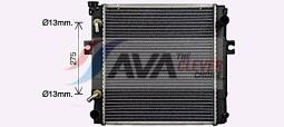 Chłodnica, układ chłodzenia silnika AVA Quality Cooling DN2461