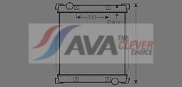 Chłodnica, układ chłodzenia silnika AVA Quality Cooling IV2134