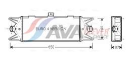 Chłodnica, układ chłodzenia silnika AVA QUALITY COOLING IV2119