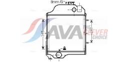 Chłodnica, układ chłodzenia silnika AVA QUALITY COOLING JB2020N