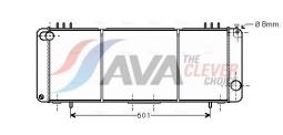 Sprzęgło, wentylator chłodzenia AVA QUALITY COOLING JDC053