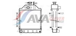 Chłodnica, układ chłodzenia silnika AVA QUALITY COOLING MF2005