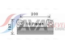 Chłodnica, układ chłodzenia silnika AVA QUALITY COOLING MN2113N