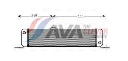 Chłodnica, układ chłodzenia silnika AVA QUALITY COOLING MS2718