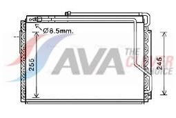 Skraplacz, klimatyzacja AVA Quality Cooling NH5035