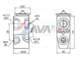 Skraplacz, klimatyzacja AVA QUALITY COOLING NH5005