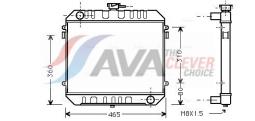 Sprężarka, klimatyzacja AVA QUALITY COOLING NHAK011