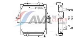 Chłodnica, układ chłodzenia silnika AVA QUALITY COOLING PS2005