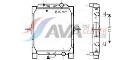 Chłodnica, układ chłodzenia silnika AVA QUALITY COOLING PS2009