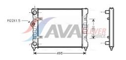 Wentylator, chłodzenie silnika AVA QUALITY COOLING SCF070