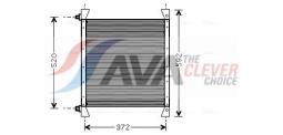 Chłodnica oleju, automatyczna przekładnia AVA QUALITY COOLING VL3153