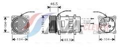 Skraplacz, klimatyzacja AVA QUALITY COOLING VL5052