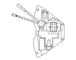 Regulator, wentylator nawiewu do wnętrza pojazdu Mahle ABR31000P