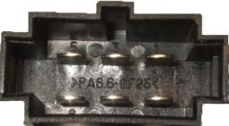 Regulator, wentylator nawiewu do wnętrza pojazdu Mahle ABR37000P