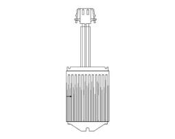 Regulator, wentylator nawiewu do wnętrza pojazdu Mahle ABR38000P