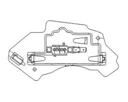 Regulator, wentylator nawiewu do wnętrza pojazdu MAHLE ABR28000P