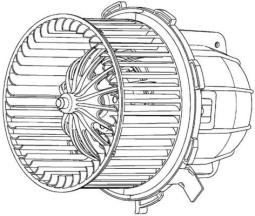 Wentylator wewnętrzny MAHLE AB114000P