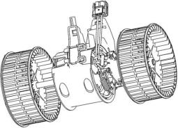 Wentylator wewnętrzny MAHLE AB133000P