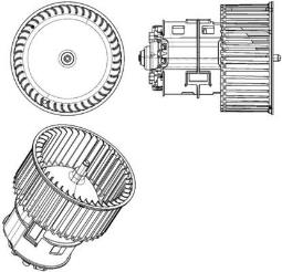 Wentylator wewnętrzny MAHLE AB183000P