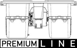 Wentylator wewnętrzny MAHLE AB175000P