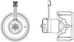 Wentylator wewnętrzny MAHLE AB22000P