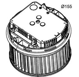 Wentylator wewnętrzny MAHLE AB261000P