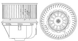 Wentylator wewnętrzny MAHLE AB264000P