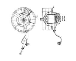 Wentylator wewnętrzny MAHLE AB37000P