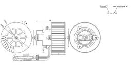 Wentylator wewnętrzny MAHLE AB6000S