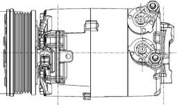 Sprężarka, klimatyzacja MAHLE ACP1357000P