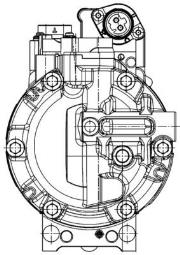 Sprężarka, klimatyzacja MAHLE ACP1453000P