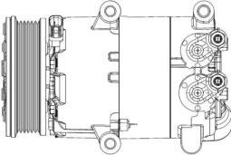 Sprężarka, klimatyzacja MAHLE ACP310000P