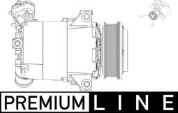 Sprężarka, klimatyzacja MAHLE ACP556000P