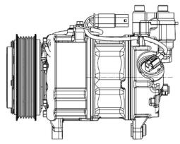 Sprężarka, klimatyzacja MAHLE ACP599000P