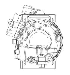 Sprężarka, klimatyzacja MAHLE ACP628000P