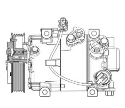 Sprężarka, klimatyzacja MAHLE ACP628000P