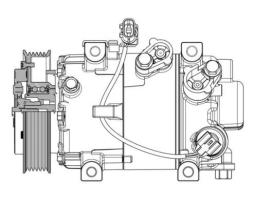 Sprężarka, klimatyzacja MAHLE ACP628000P