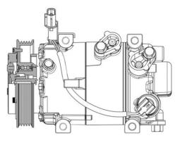 Sprężarka, klimatyzacja MAHLE ACP629000P