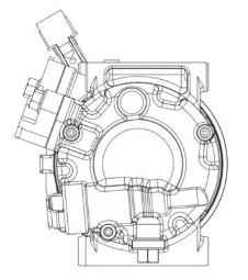 Sprężarka, klimatyzacja MAHLE ACP632000P