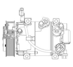 Sprężarka, klimatyzacja MAHLE ACP632000P