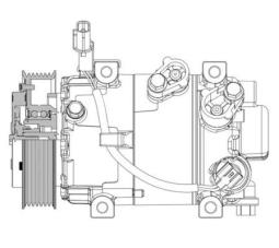 Sprężarka, klimatyzacja MAHLE ACP632000P