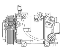 Sprężarka, klimatyzacja MAHLE ACP633000P