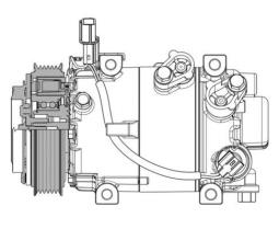 Sprężarka, klimatyzacja MAHLE ACP633000P