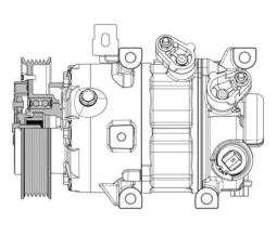 Sprężarka, klimatyzacja MAHLE ACP635000P