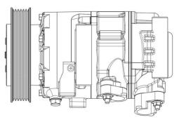 Sprężarka, klimatyzacja MAHLE ACP635000P