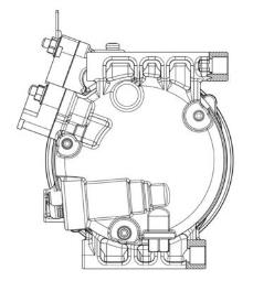 Sprężarka, klimatyzacja MAHLE ACP638000P