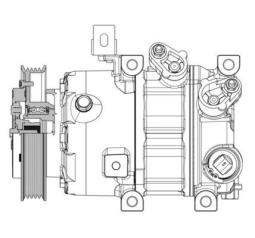 Sprężarka, klimatyzacja MAHLE ACP638000P