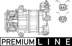 Sprężarka, klimatyzacja MAHLE ACP654000P