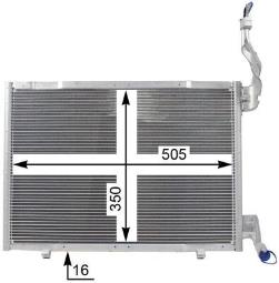 Skraplacz, klimatyzacja Mahle AC22000P